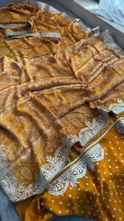 Pure Soft Modal Satin Silk Saree