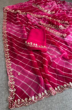 Pure Soft Chiffon Lehariya