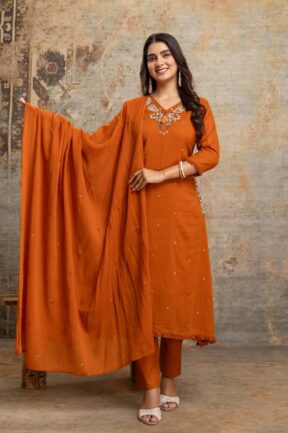 Pure Mulmul Cotton Suit