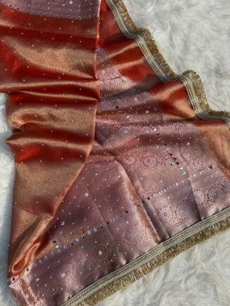 Banarasi Glass Tissue Silk Saree