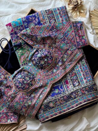 Designer Crepe Saree