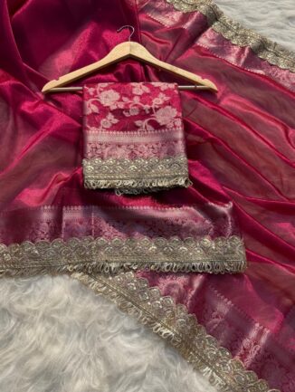 Banarasi Soft Tissue Silk Saree
