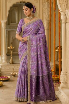 Premium Banarasi Georgette Silk Saree