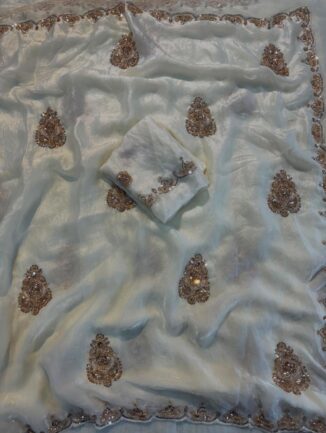 Soft Satin Fandy Silk Saree