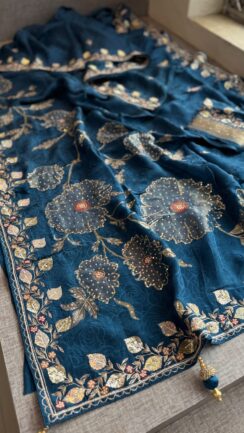 Pure Munga Silk Banarasi Weaving Saree – A Legacy of Timeless Luxury
