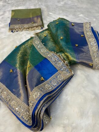 Instagram Viral Designer Ghunghroo Saree