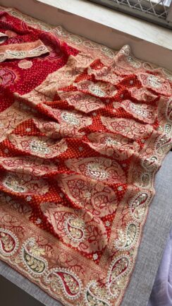 Pure Khaddi Georgette Banarasi Saree